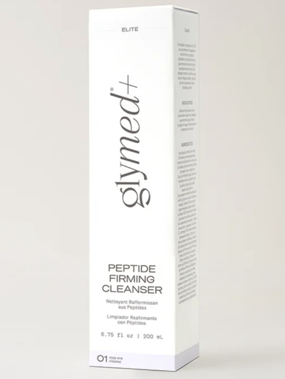 Peptide Firming Cleanser — White